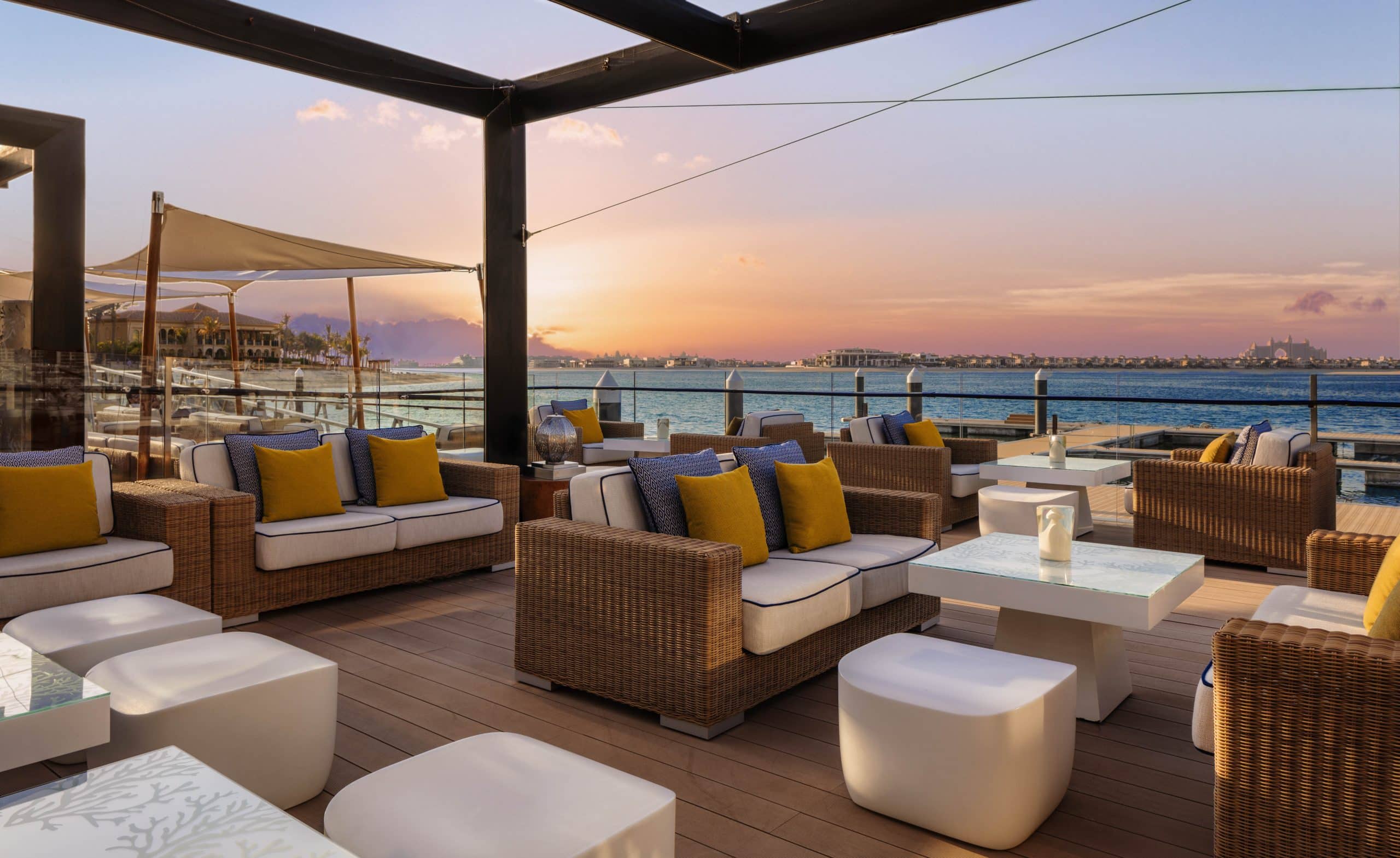The Palm Terrace Seating - Susie Freeman Travel