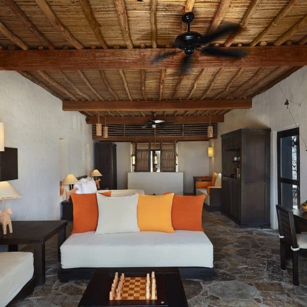 Pool Villa Beachfront interior Susie Freeman Travel
