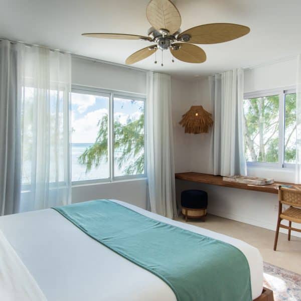 Seapoint - Coin de Mire Villa- master bedroom Susie Freeman Travel