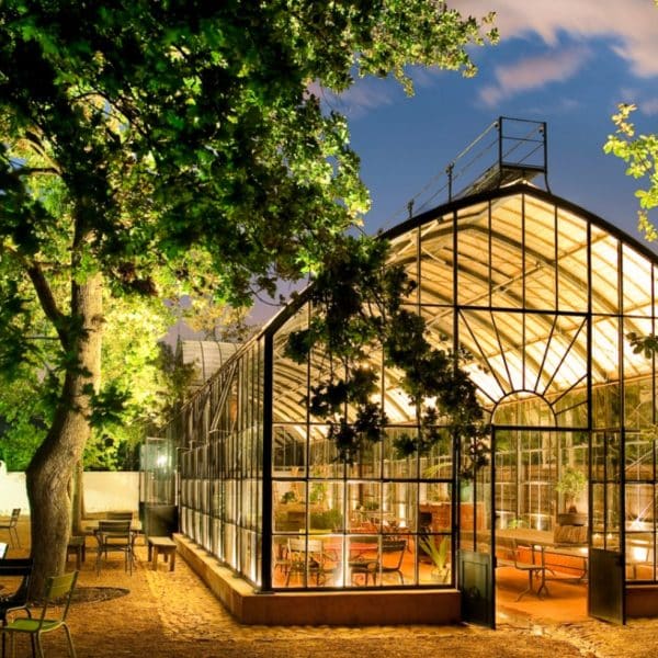 Babylonstoren Greenhouse at night Susie Freeman Travel