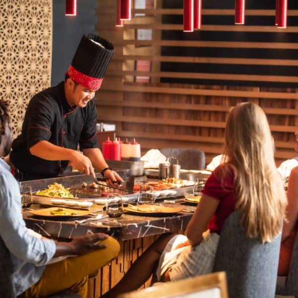 JW Marriott Teppanyaki Susie Freeman Travel