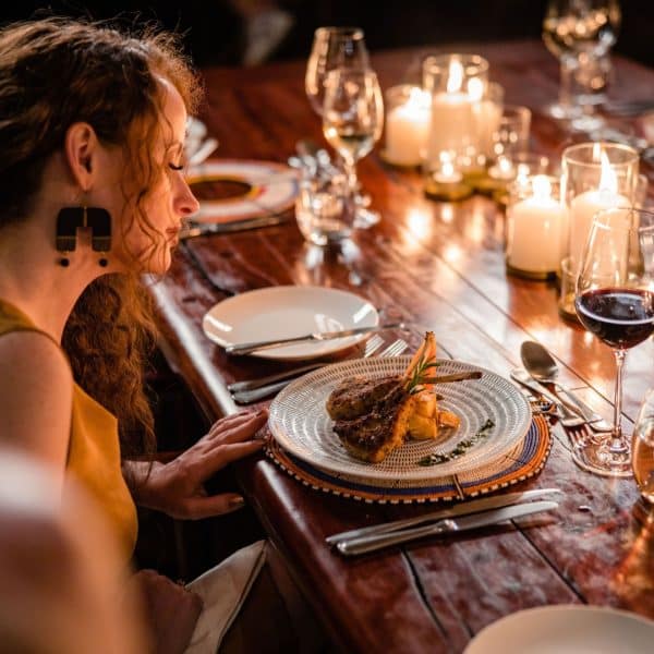 Makweti Safari Lodge dining